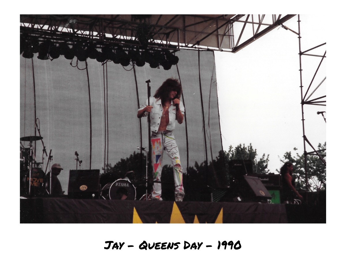 Jay on stage